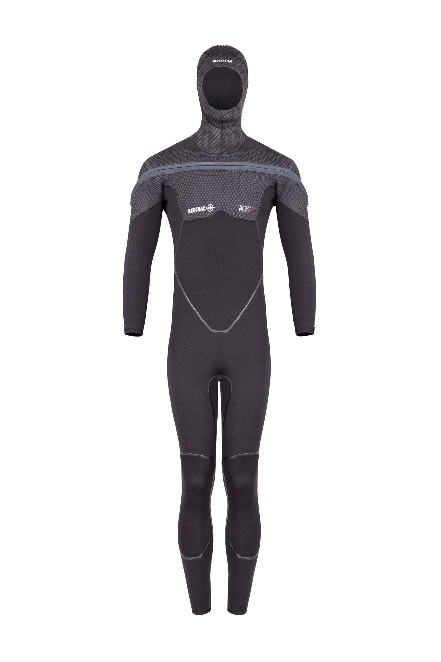 Traje Med C Zip  8/7 mm Buceo