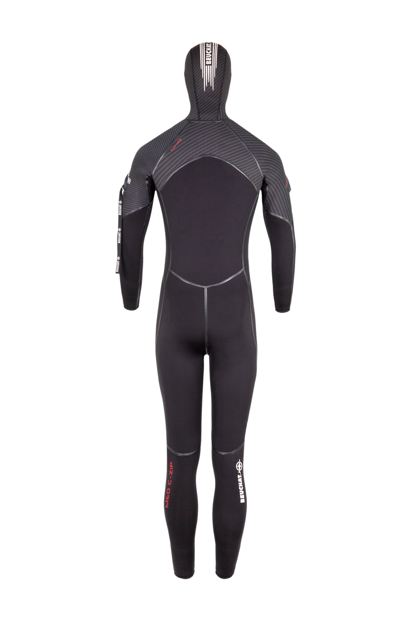 Traje Med C Zip  8/7 mm Buceo